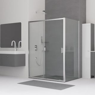 Душевой уголок RGW CL-48 (CL-14 + Z-050-1) 32094884-011 140x80см хром